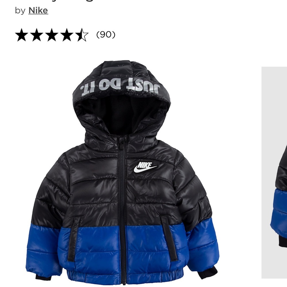 Boys NIKE Puffer Coat